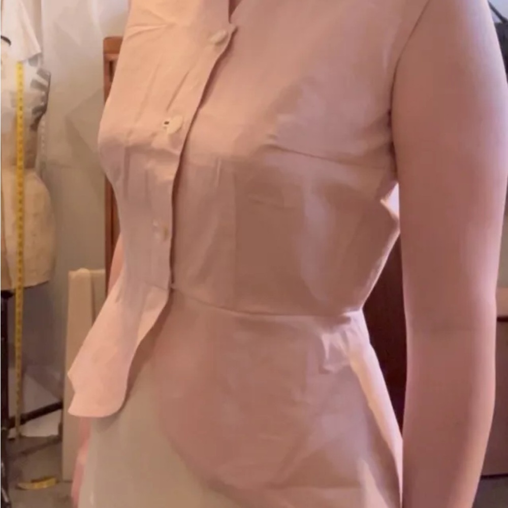Pink 1940s top reproduction